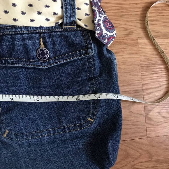 Unique Handmade Jeans Purse Crafted from Recycled Materials and in New Conditi… - Picture 7 of 8